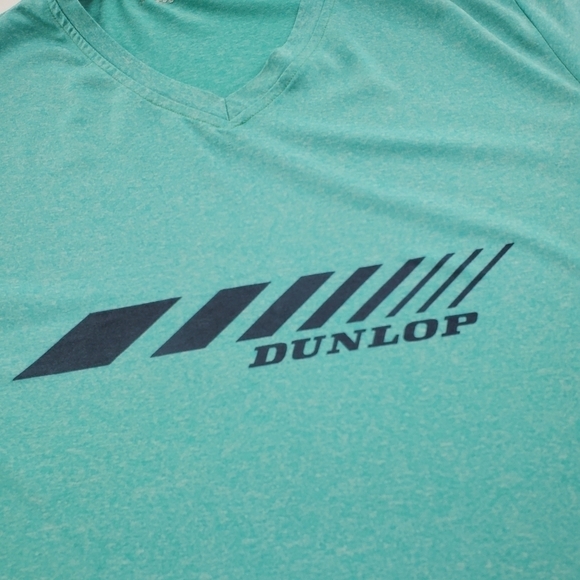 Dunlop Graphic Performance SS T Shirts Men Athletic Bundled Lot (2) Mint Coral - Picture 4 of 15